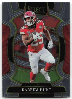 Kareem Hunt 2025 Panini Select Kansas City Chiefs