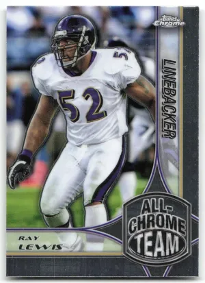 Ray Lewis 2024 Topps Chrome All-Chrome Team Ravens