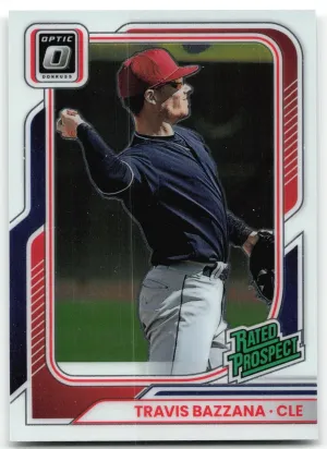 Travis Bazzana 2026 Donruss Optic Cleveland Guardians