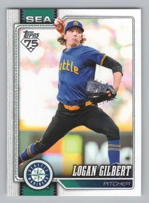 Logan Gilbert 2026 Topps Seattle Mariners