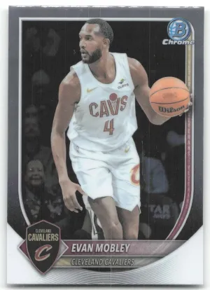 Evan Mobley 2025-26 Bowman Chrome Cleveland Cavaliers