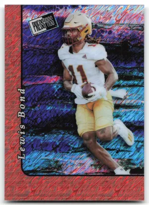 Lewis Bond 2024 Leaf Collective 2000 Press Pass Shimmer Red #/5