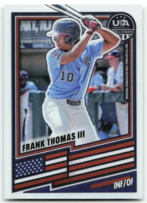 Frank Thomas III 2026 Panini Stars & Stripes Prizm USA Baseball