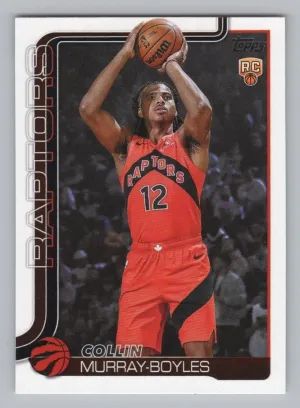 Collin Murray-Boyles Rookie 2025-26 Topps Toronto Raptors