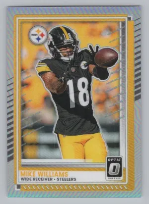 Mike Williams 2025 Donruss Optic Holo Pittsburgh Steelers