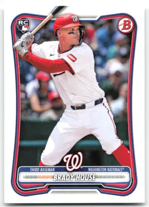 Brady House RC 2026 Bowman Washington Nationals
