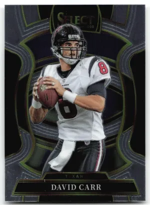 David Carr 2025 Panini Select Houston Texans