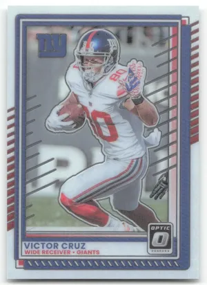 Victor Cruz 2025 Donruss Optic New York Giants