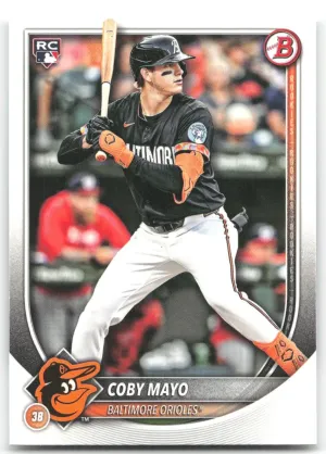 Coby Mayo Rookie 2025 Bowman Baltimore Orioles