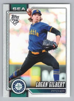 Logan Gilbert 2026 Topps Seattle Mariners