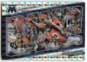Brian Dawkins 2023 Panini Mosaic Bang! Mosaic Denver Broncos