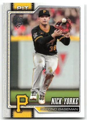 Nick Yorke 2026 Topps Pittsburgh Pirates