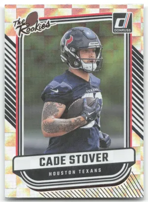 Cade Stover 2024 Donruss The Rookies Houston Texans