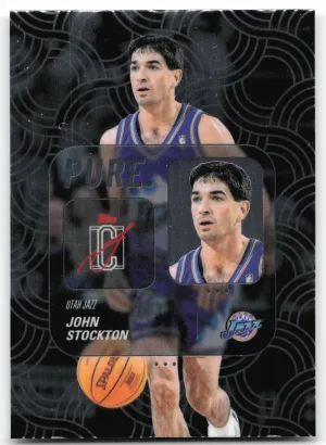 John Stockton 2025-26 Topps Signature Class Pure Utah Jazz