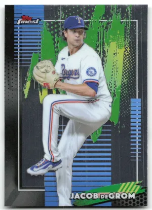 Jacob deGrom 2026 Finest Texas Rangers