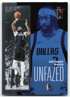 Anthony Davis 2025-26 Topps Signature Class Unfazed Dallas Mavericks