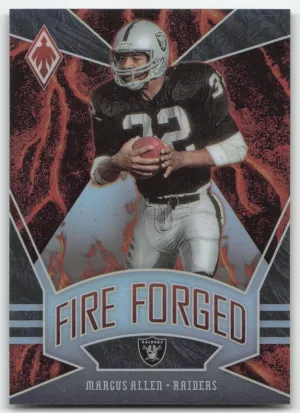 Marcus Allen 2020 Panini Phoenix Fire Forged Los Angeles Raiders