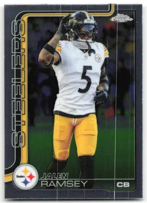 Jalen Ramsey 2025 Topps Chrome Pittsburgh Steelers