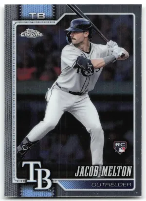 Jacob Melton Rookie 2026 Topps Chrome Tampa Bay Rays