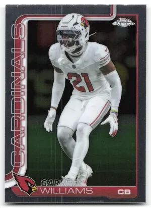 Garrett Williams 2025 Topps Chrome Arizona Cardinals