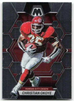 Christian Okoye 2023 Panini Mosaic Kansas City Chiefs