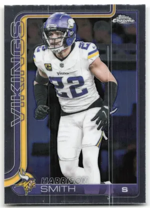 Harrison Smith 2025 Topps Chrome Minnesota Vikings