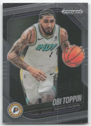Obi Toppin 2024-25 Panini Prizm Black Indiana Pacers