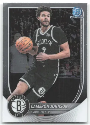 Cameron Johnson 2025-26 Bowman Chrome Brooklyn Nets
