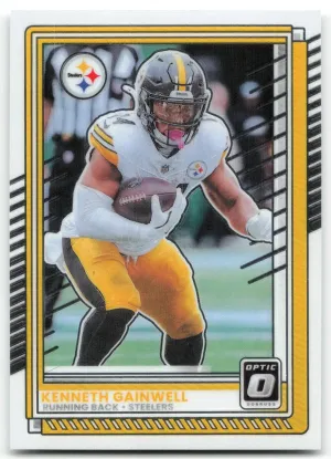 Kenneth Gainwell 2025 Donruss Optic Steelers