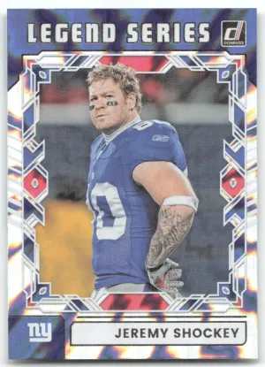 Jeremy Shockey 2025 Donruss The Legend Series New York Giants