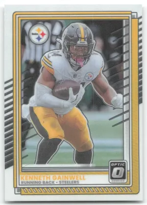 Kenneth Gainwell 2025 Donruss Optic Pittsburgh Steelers