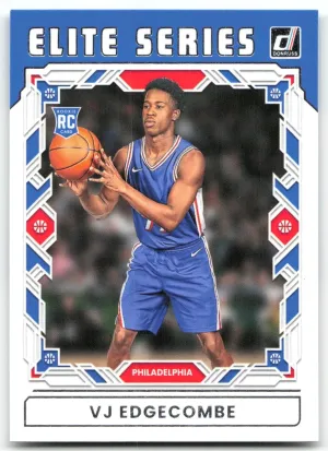 VJ Edgecombe RC 2025-26 Donruss Elite Series Philadelphia 76ers