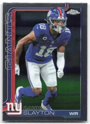 Darius Slayton 2025 Topps Chrome New York Giants