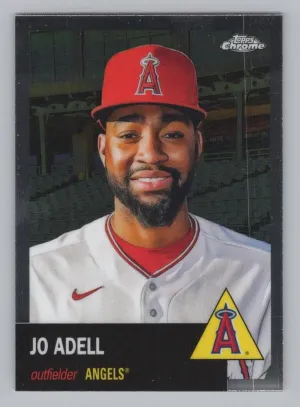 Jo Adell 2022 Topps Chrome Platinum Anniversary Los Angeles Angels