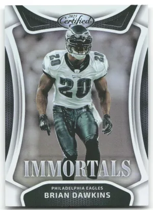 Brian Dawkins 2025 Panini Certified Immortals Philadelphia Eagles