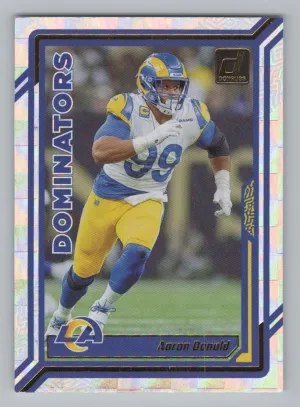 Aaron Donald 2023 Donruss Dominators Los Angeles Rams