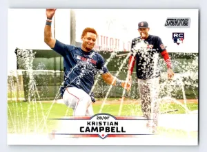 Kristian Campbell RC 2025 Stadium Club Boston Red Sox