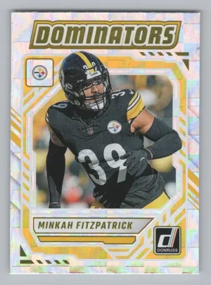 Minkah Fitzpatrick 2025 Donruss Dominators Steelers