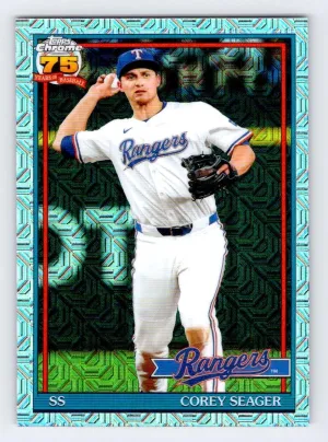 Corey Seager 2026 Topps 1991 Topps Baseball 35th Anniversary Chrome (Series One)