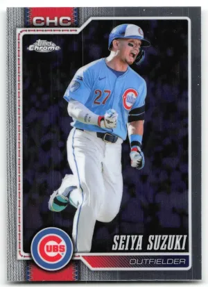 Seiya Suzuki 2026 Topps Chrome Chicago Cubs