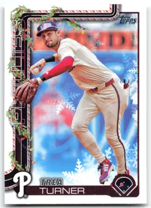 Trea Turner 2025 Topps Holiday Phillies