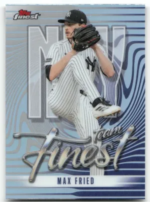 Max Fried 2026 Finest Topps Team Finest New York Yankees