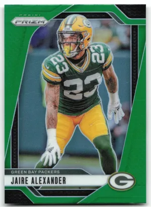 Jaire Alexander 2024 Panini Prizm Green Green Bay Packers