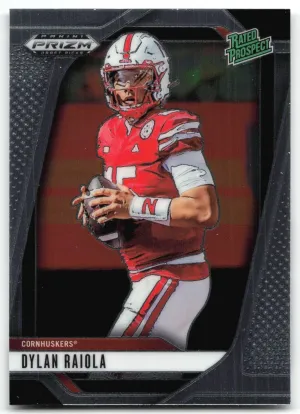 Dylan Raiola 2025 Panini Prizm Draft Picks Nebraska Cornhuskers