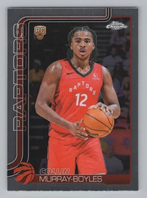Collin Murray-Boyles RC 2025-26 Topps Chrome Raptors