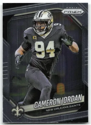Cameron Jordan 2025 Panini Prizm Saints