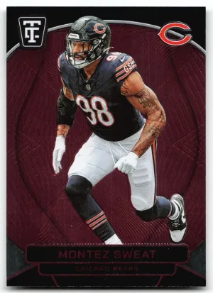Montez Sweat 2024 Panini Totally Certified Mirror Red #/249 Bears