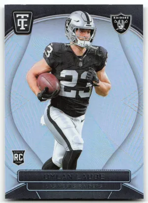 Dylan Laube Rookie 2024 Panini Totally Certified Mirror Las Vegas Raiders