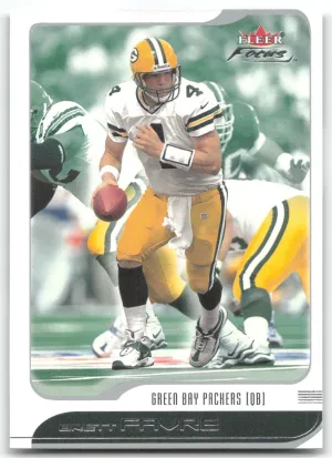 Brett Favre 2001 Fleer Focus Green Bay Packers