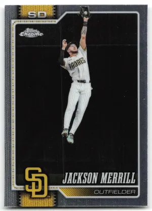 Jackson Merrill 2026 Topps Chrome San Diego Padres